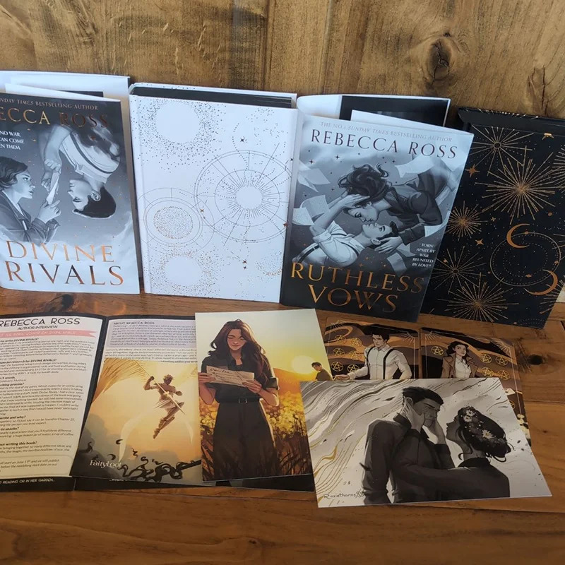 Divine Rivals & Ruthless Vows - Rebecca Ross - Fairyloot Editions