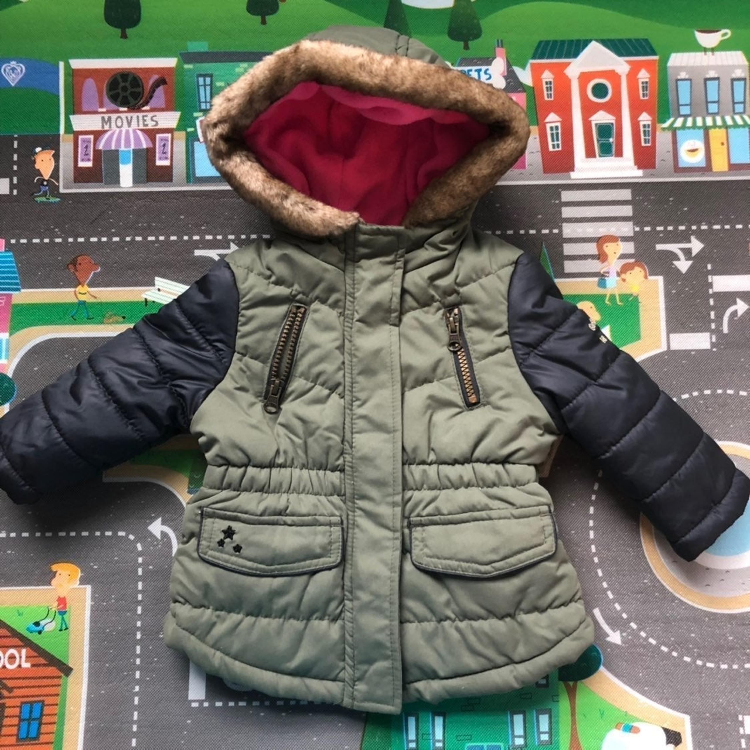 Colorblock baby girl coat by OshKosh