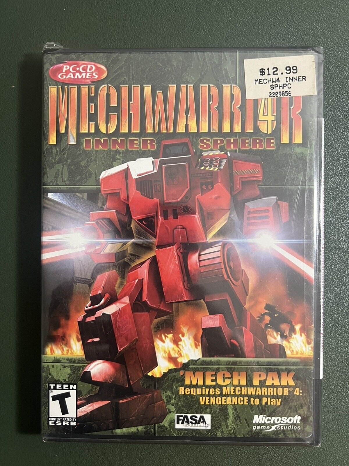 Mech Warrior 4 Inner Sphere Mech Pak - PC CD Windows SEALED