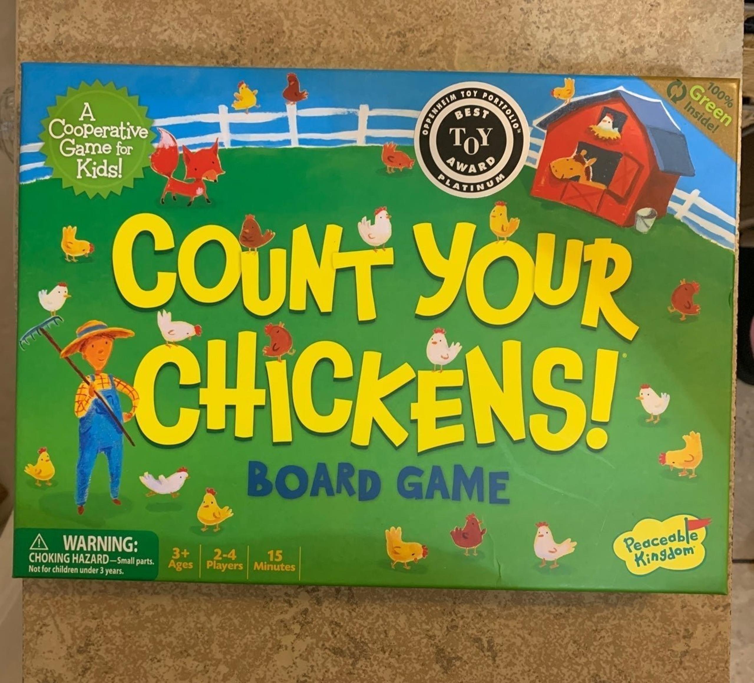 Count Your Chicken Board Game