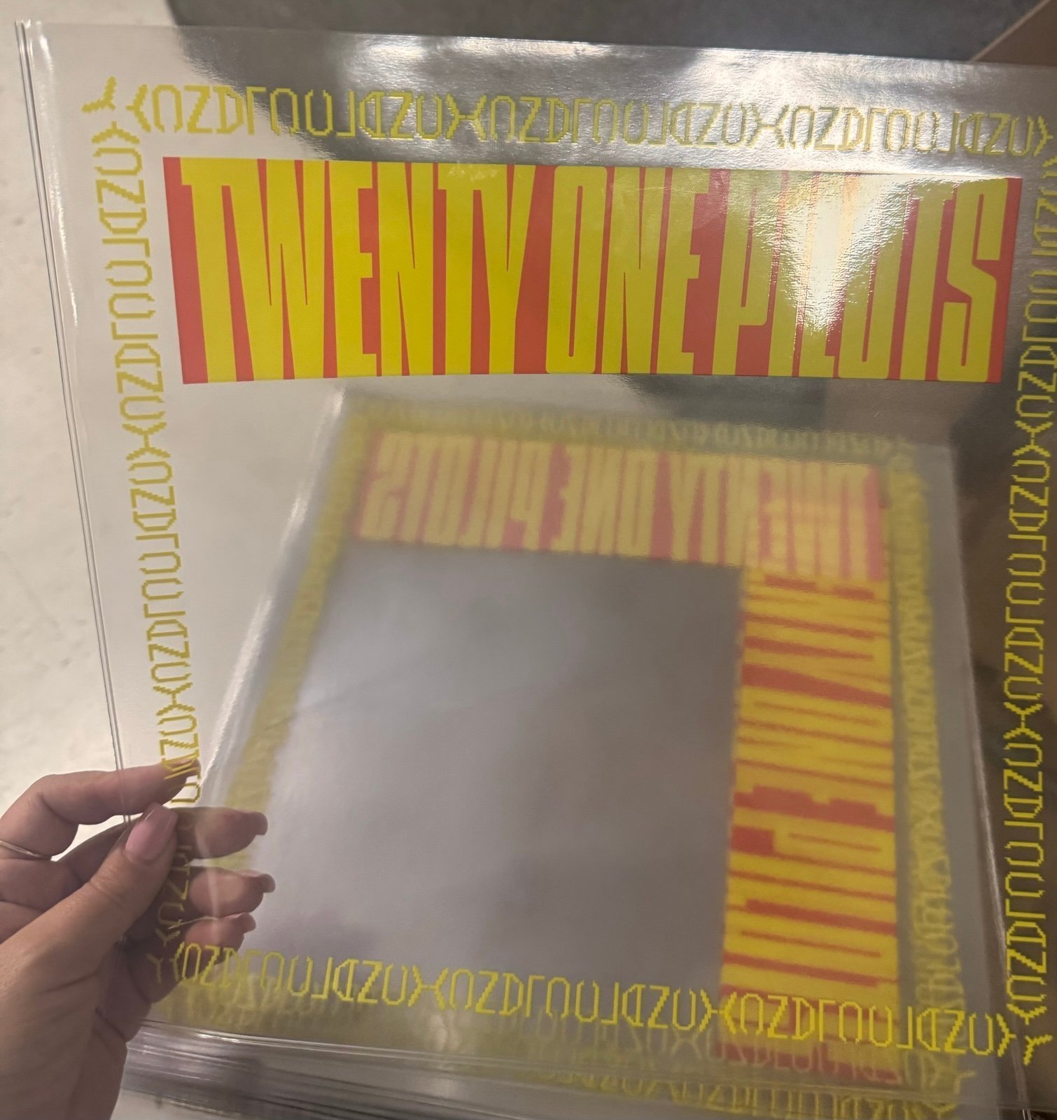 5 pieces Twenty One Pilots Clancy Vinyl Outer Sleeve bundle