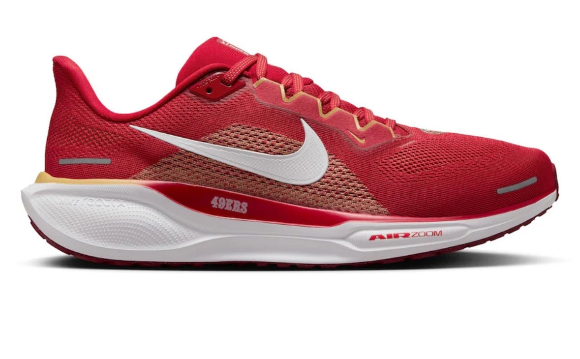 Nike San Francisco 49ers NFL Air Zoom Pegasus 41 Mens Size 9