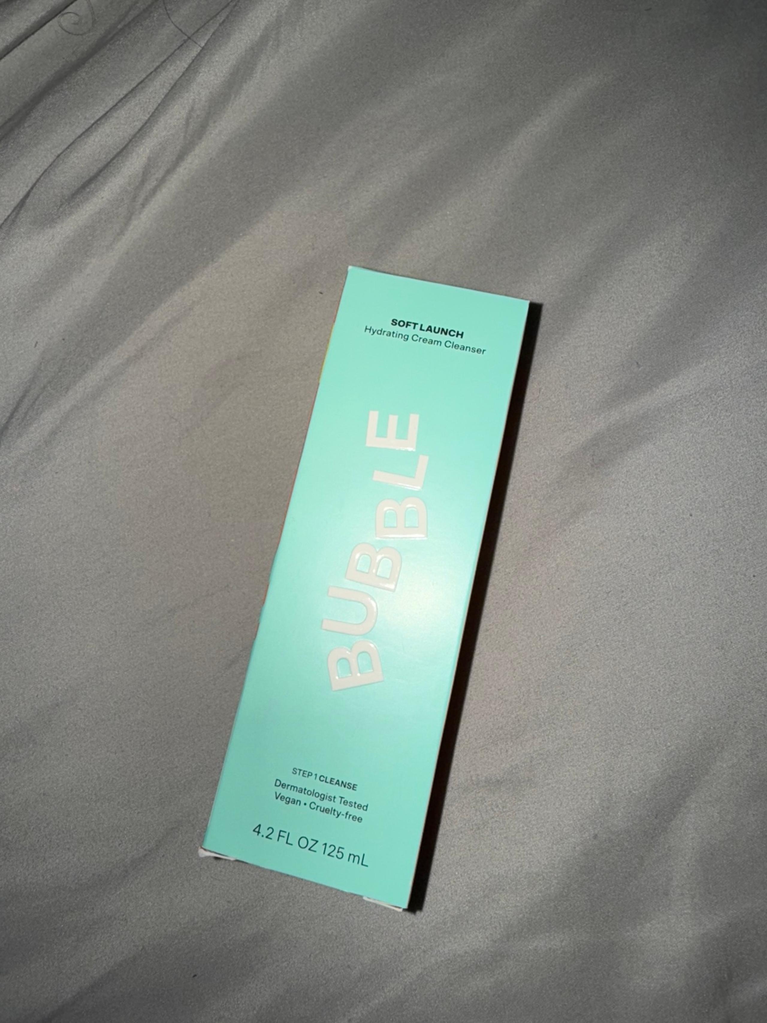 BUBBLE SOFT LAUNCH HYDRATING CREAM CLEANSER