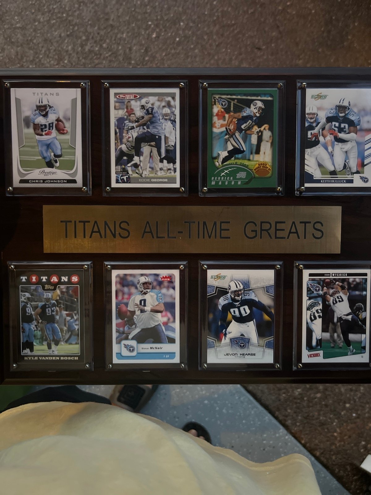 Titans football cards rare
