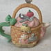 Precious Moments By Enesco-January , April, July Mini Teapot (3)