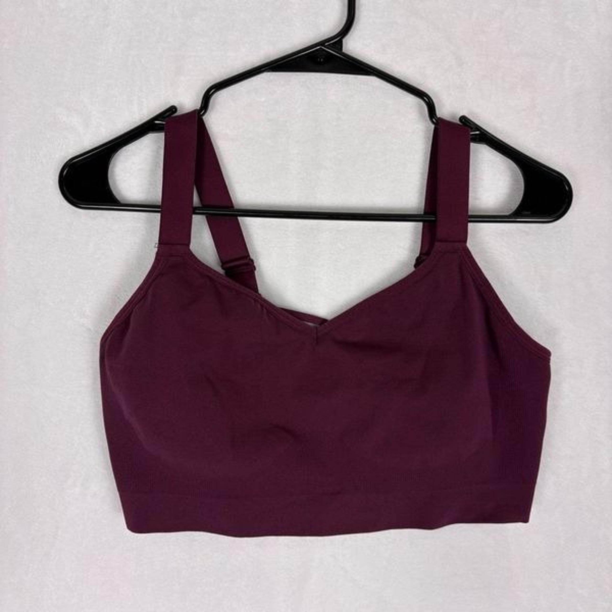 Cacique Purple Pullover Bralette Bra Size 18/20