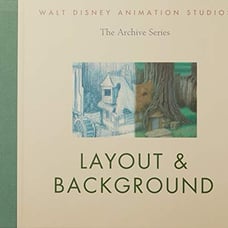 Layout & Background Walt Disney Animation Archive Series art book