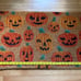 Halloween pumpkin doormat