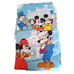Vintage Disney World Mickey Mouse and Friends Muslin Twin Sheet Set Flat Fitted