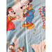 Vintage Disney World Mickey Mouse and Friends Muslin Twin Sheet Set Flat Fitted