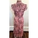 Likely NWT Gio Floral Print Smocked Ruffle Chiffon Midi Dress Size 10
