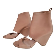 Cecelia New York Alexandra Shooties anthropologie tan leather nude size 6 boots