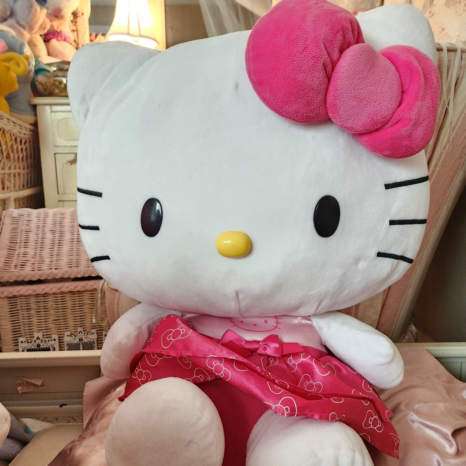 ౨ৎ 2014 rare sanrio hello kitty jumbo plush ౨ৎ