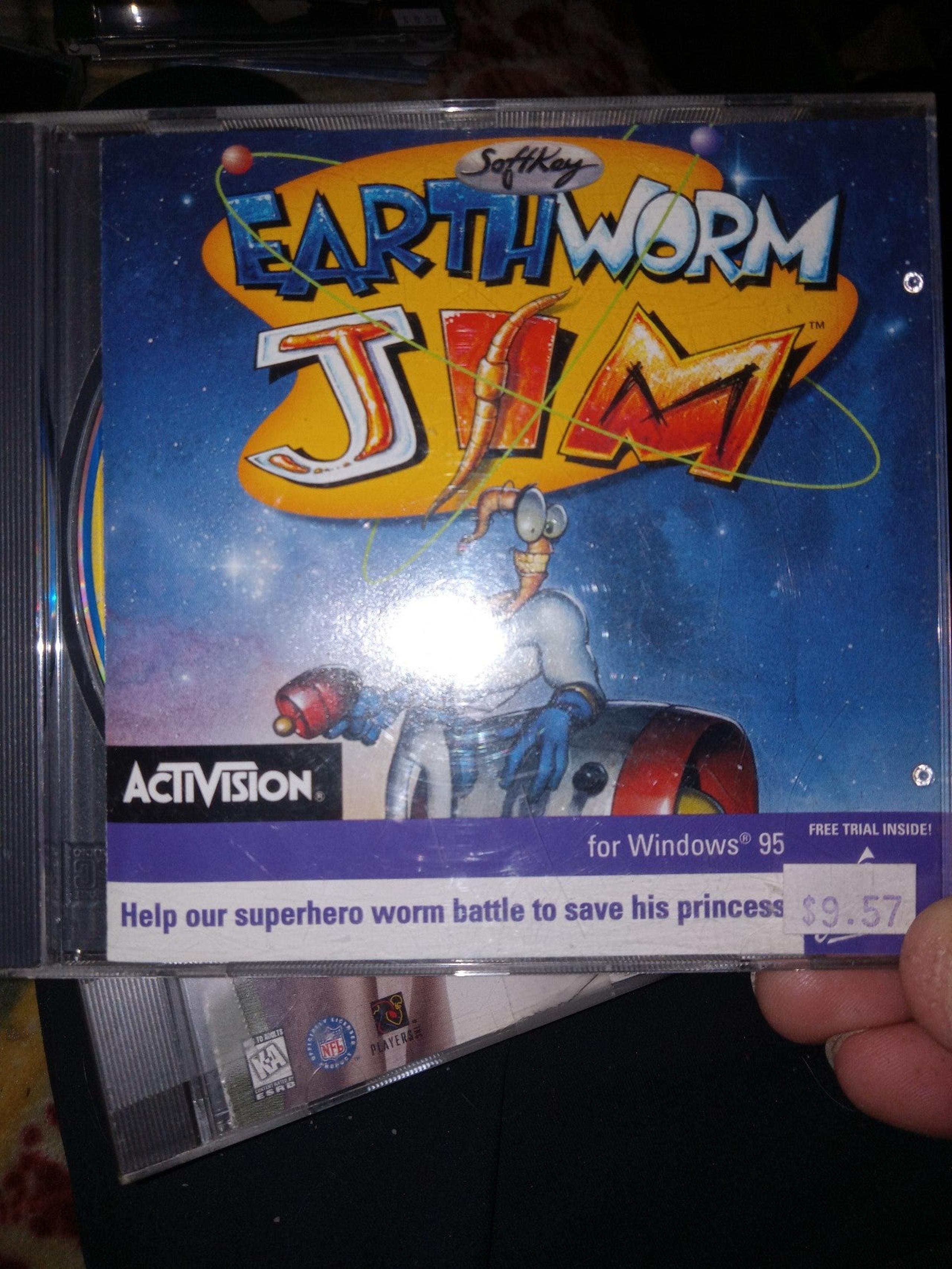 1994 Activision "Earthworm Jim" PC Preview Game