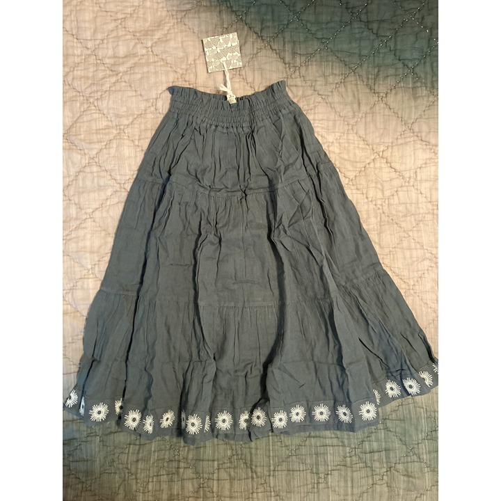 Kate Quinn Embroidered Maxi Skirt