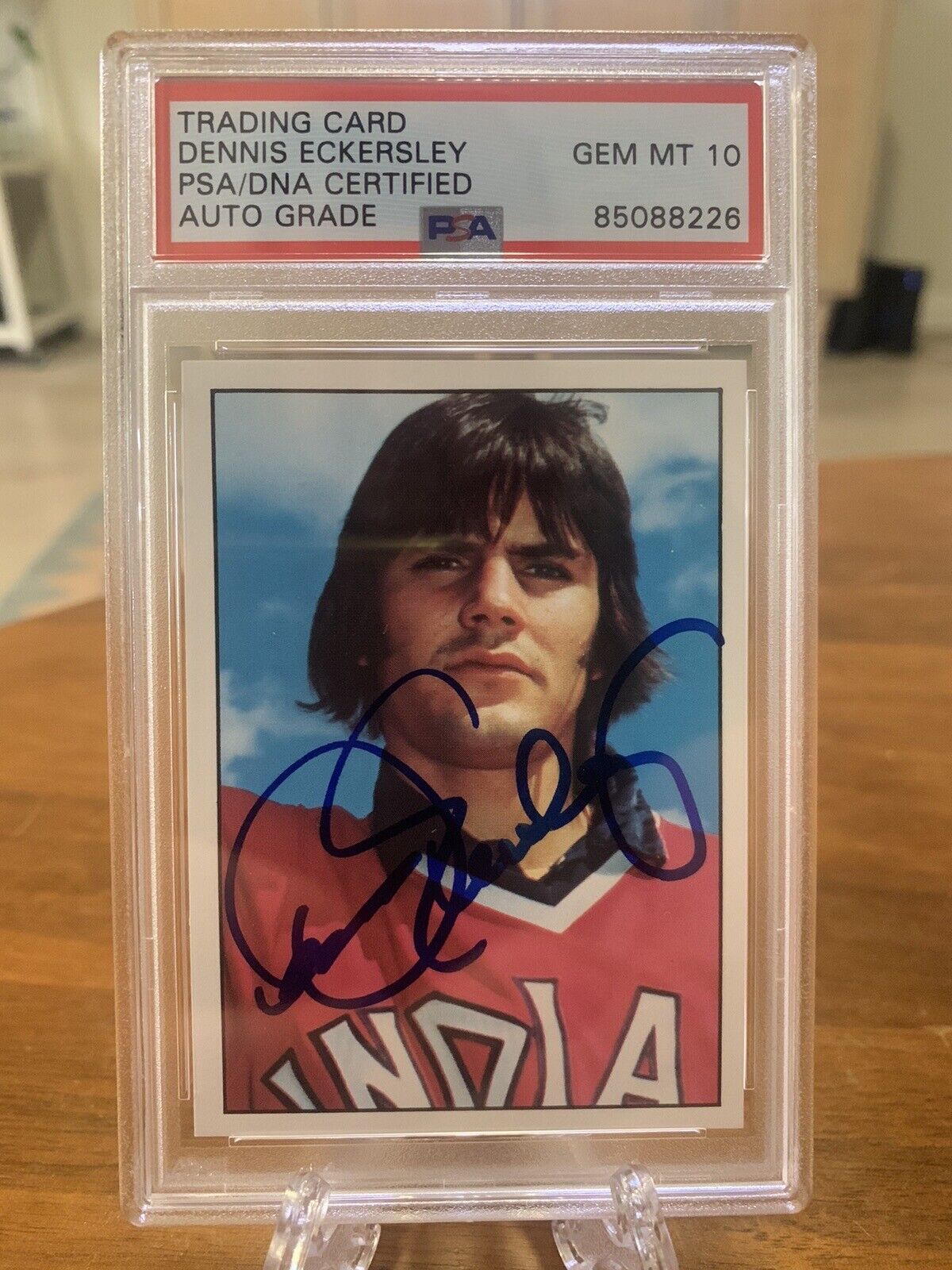 1975 SSPC Dennis Eckersley Rookie Auto PSA/DNA 10 HOF! RC