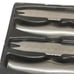 Forever Sharp Platinum Series 8 Piece Surgical Stainless Steel Knife Set