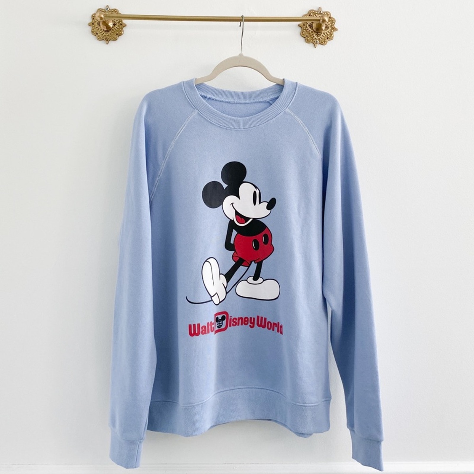 Disney Parks Walt Disney World Mickey Mouse Standing Adult Sweatshirt
