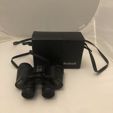 Vintage 60s Bushnell Ensign Binoculars 7x35 Insta Focus Case For Parts Repair