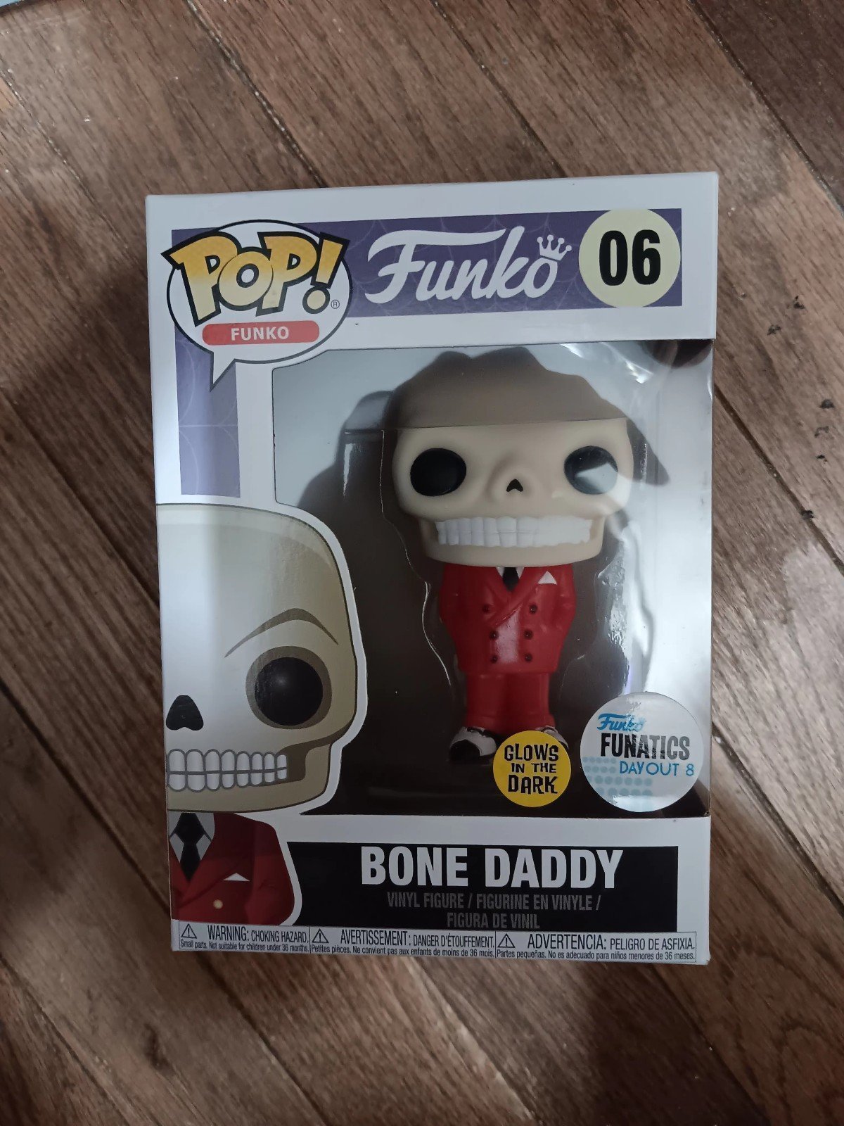 Funko Pop Bone Daddy (GLOW chase)