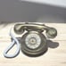 PhoneHorchow Vintage Brass Rotary Telephone Made in Italy SITEL Retro Style Land