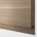 IKEA VOXTORP 24x15 walnut effect drawer front 903.281.35