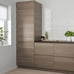 IKEA VOXTORP 24x15 walnut effect drawer front 903.281.35