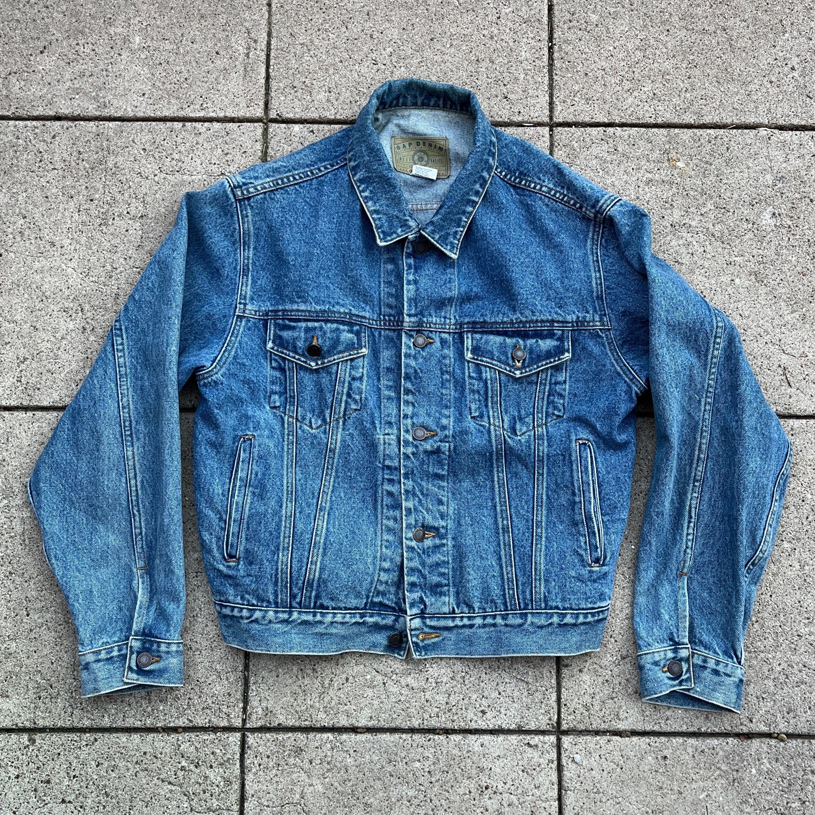 80's Vintage the Gap Jean Jacket - Etsy
