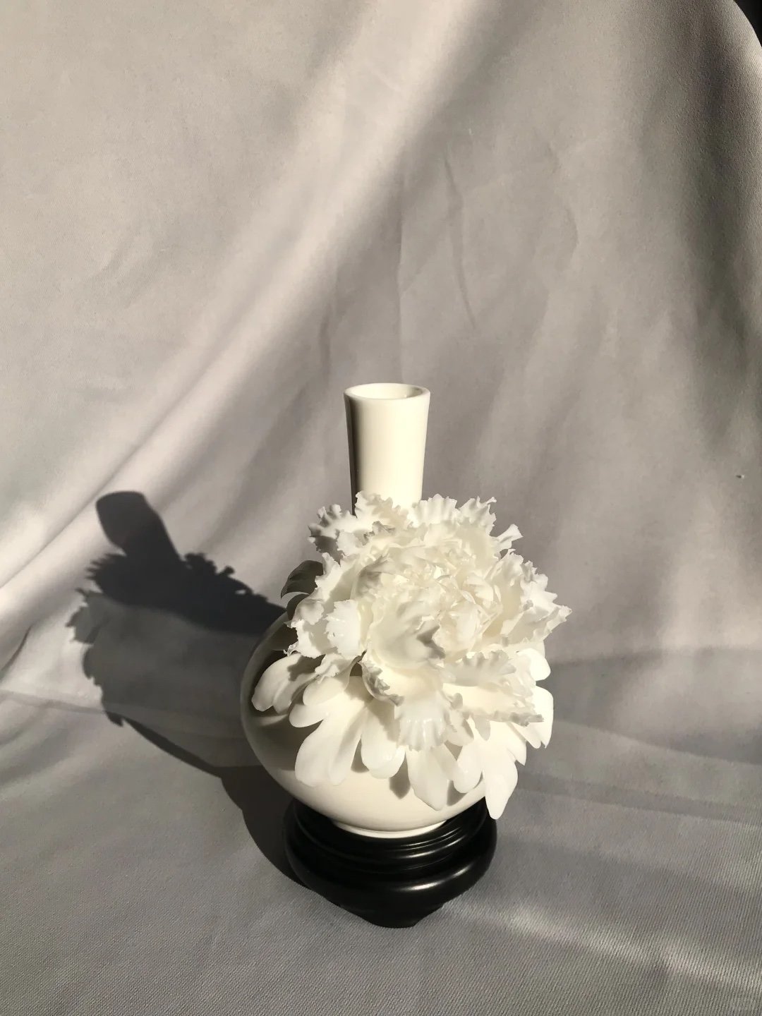 Ceramic Peony Ornament