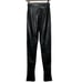THE ANDAMANE Hoola Faux Leather Leggings High Waist Size 40 EU