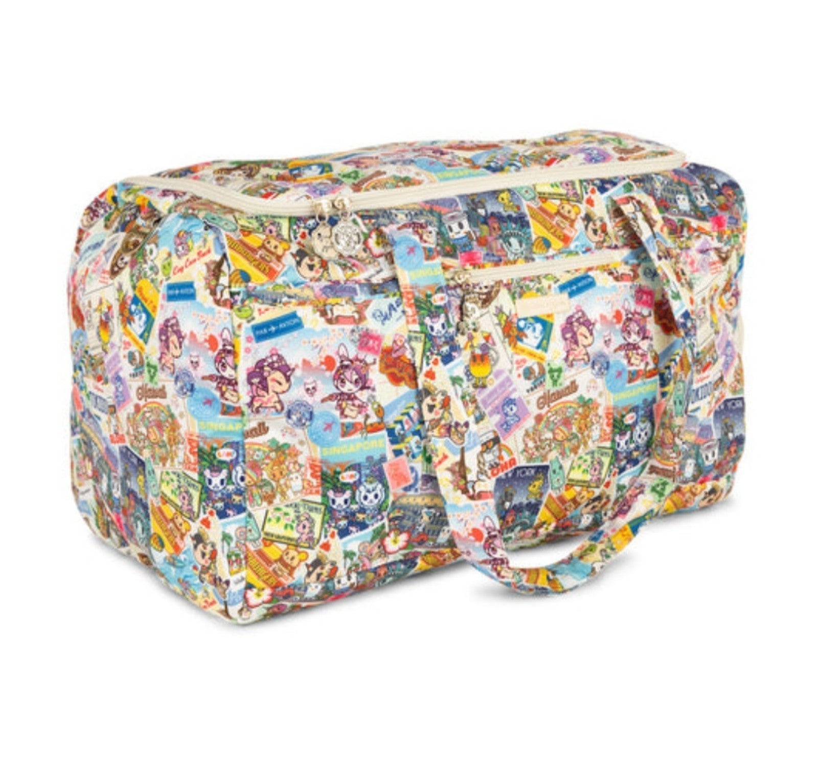 Jujube Tokidoki Kawaii Around The World Super Star Duffel Bag BNIP