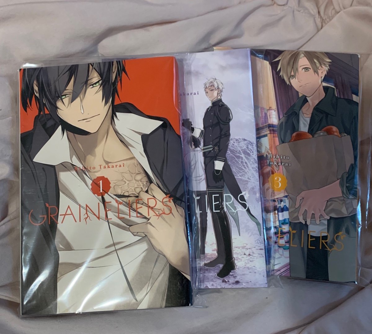 Graineliers Manga Vol 1-3