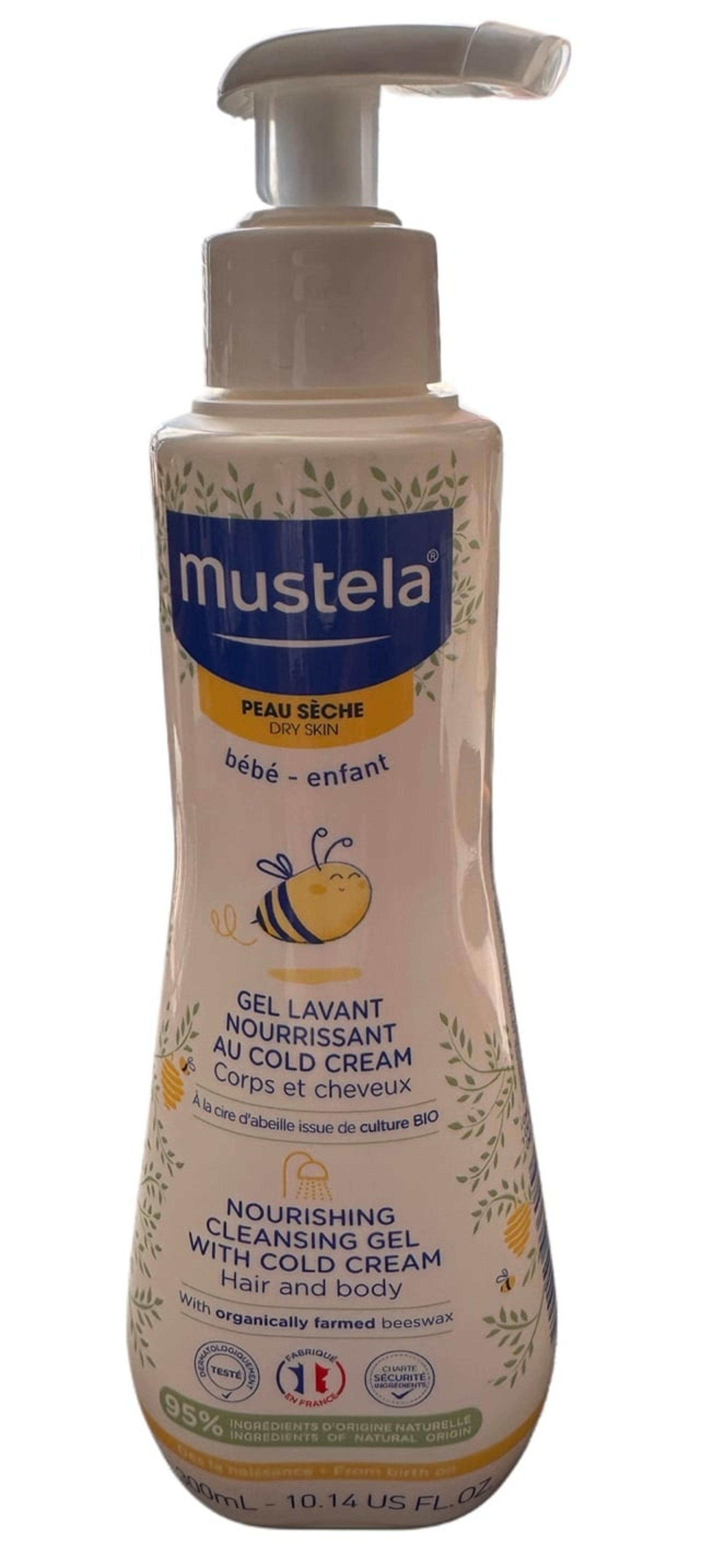New Mustela Nourishing Cleansing Gel With Cold Cream Hair & Body