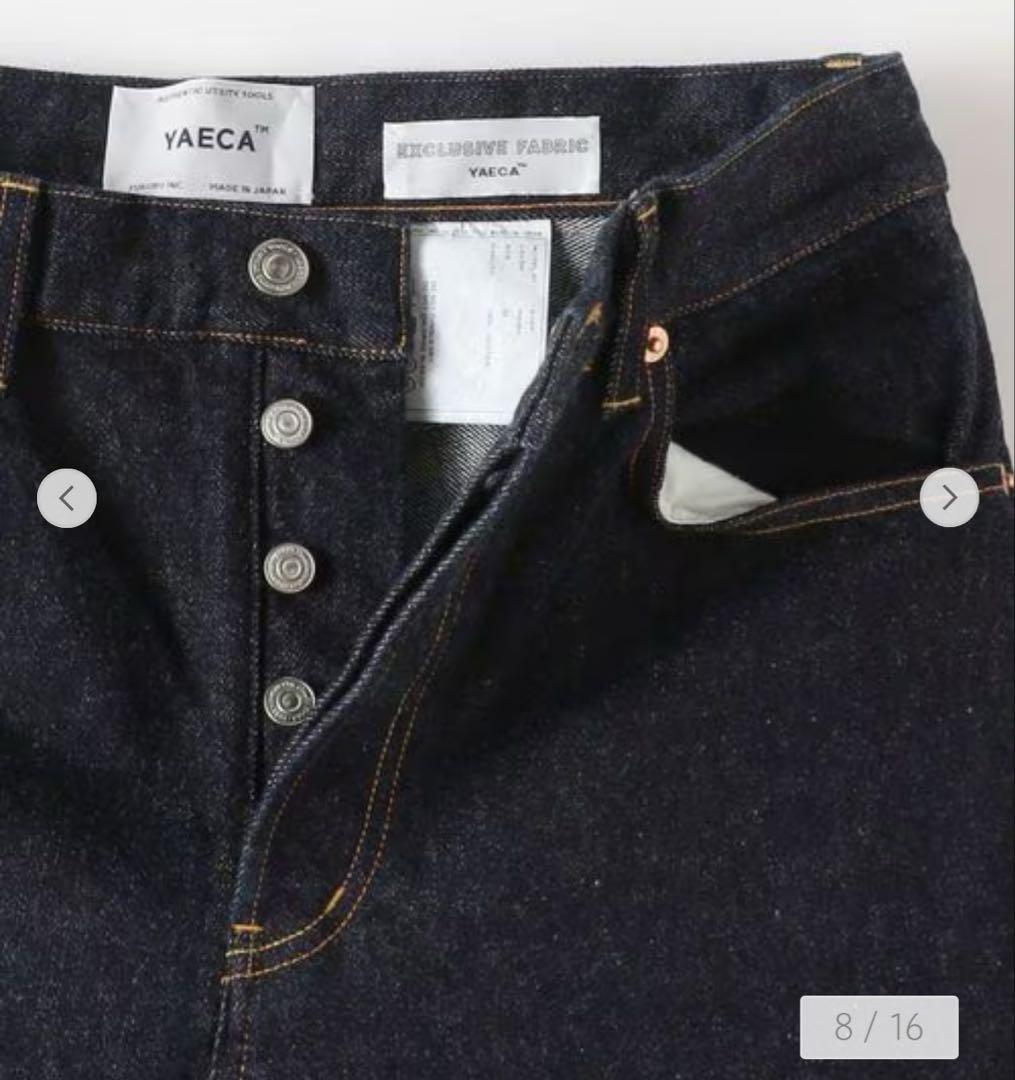 選ぶなら PANTS DENIM YAECA STRAIGHT Pants Denim / 14oz パンツ
