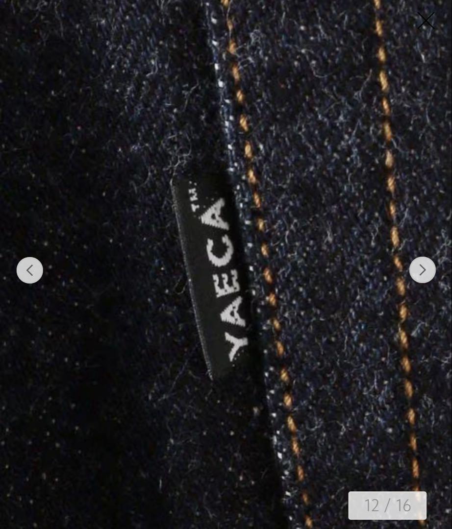 YAECA DENIM PANTS STRAIGHT 14oz / Denim Pants