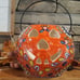 Mexican Pottery Jack O Lantern Candle Holder-NWT
