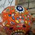 Mexican Pottery Jack O Lantern Candle Holder-NWT