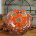 Mexican Pottery Jack O Lantern Candle Holder-NWT