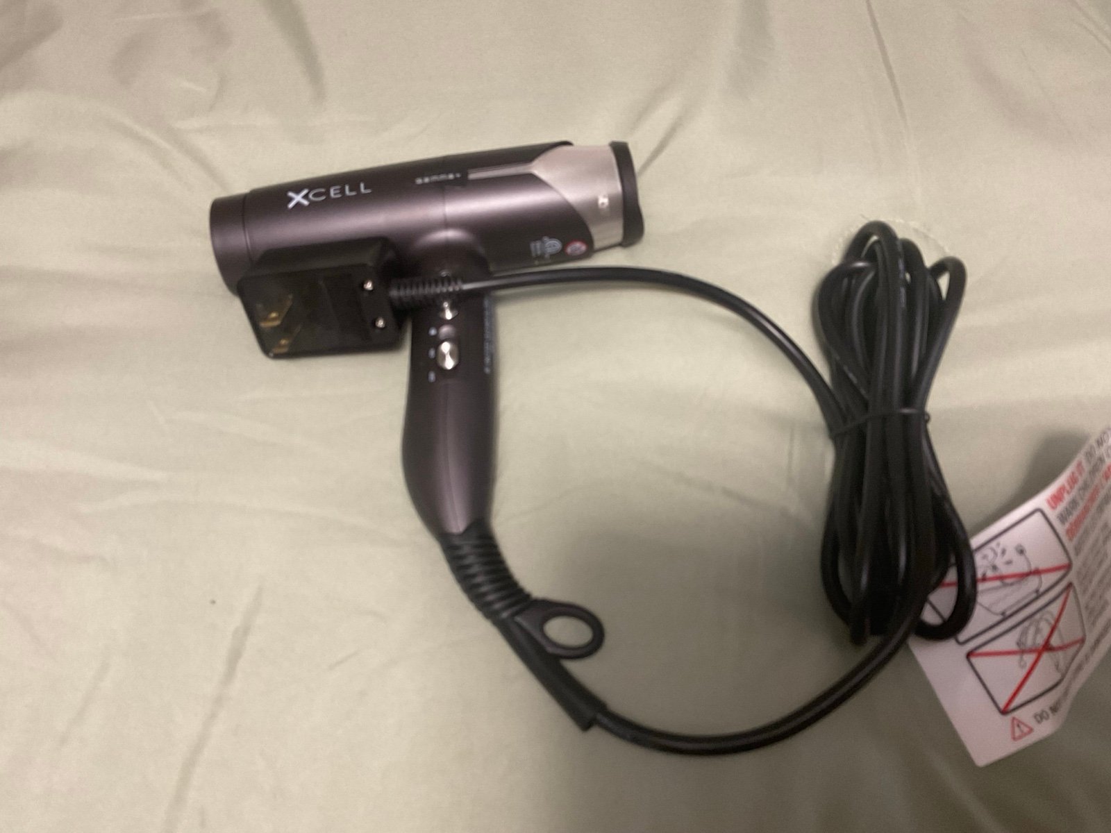 Gamma Xcell blow dryer Hair open box no accessories