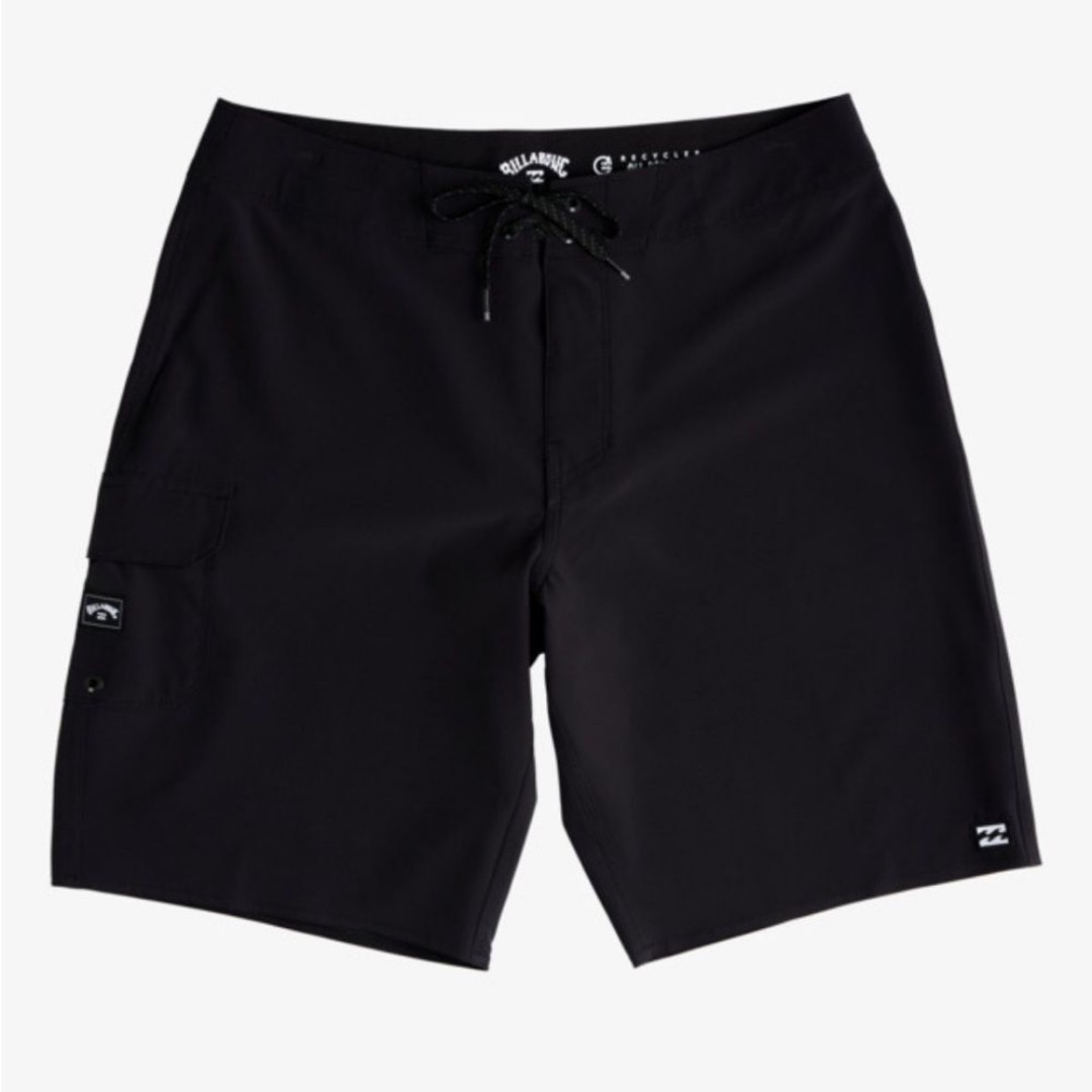 Billabong men’s all pro 20” board shorts black size 33 new