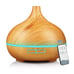 Ultrasonic Aroma Diffuser Humidifier Wood Grain