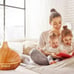 Ultrasonic Aroma Diffuser Humidifier Wood Grain