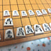 Shogi board, Shogi pieces, wooden set