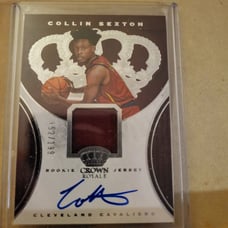 Colin Sexton signed patch card