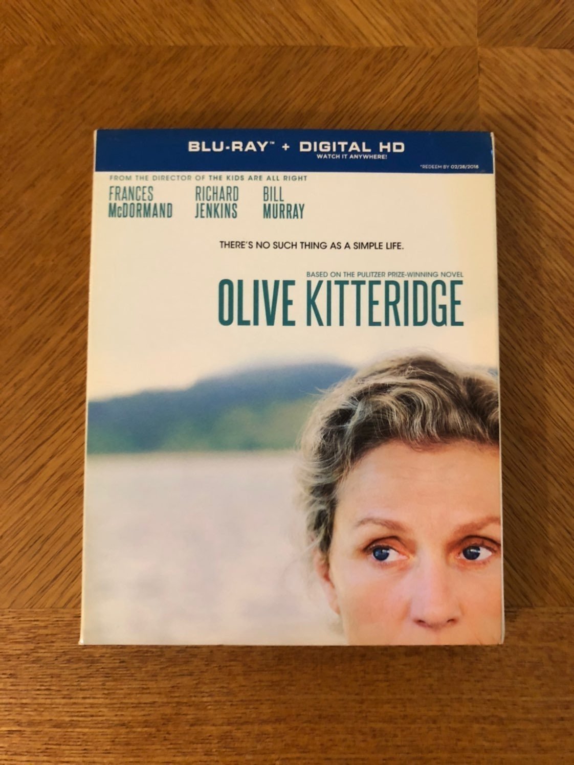 Olive Kitteridge Blu-ray HBO slipcover OOP Frances McDormand Bill Murray