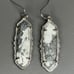Kendra Scott Fran Silver Earrings in White Howlite