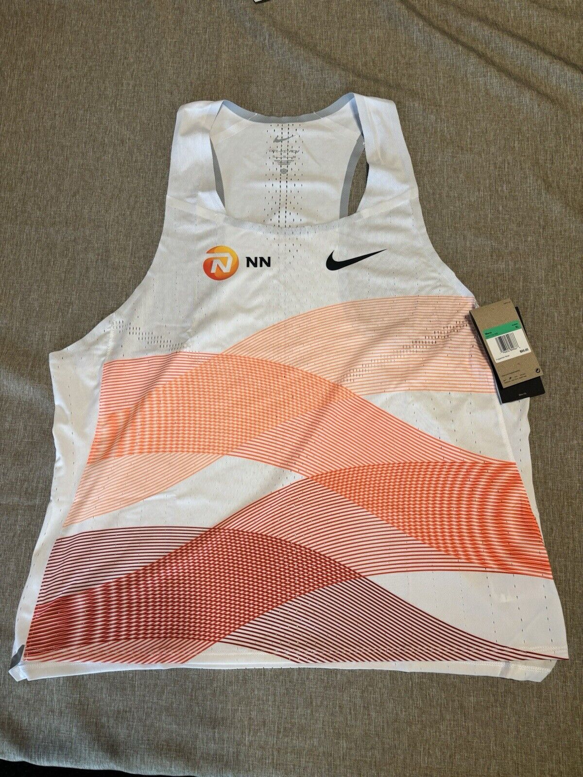 Nike Aeroswift NN 2023 Running Singlet Kipchoge Men's Size X-Large DV7714-100