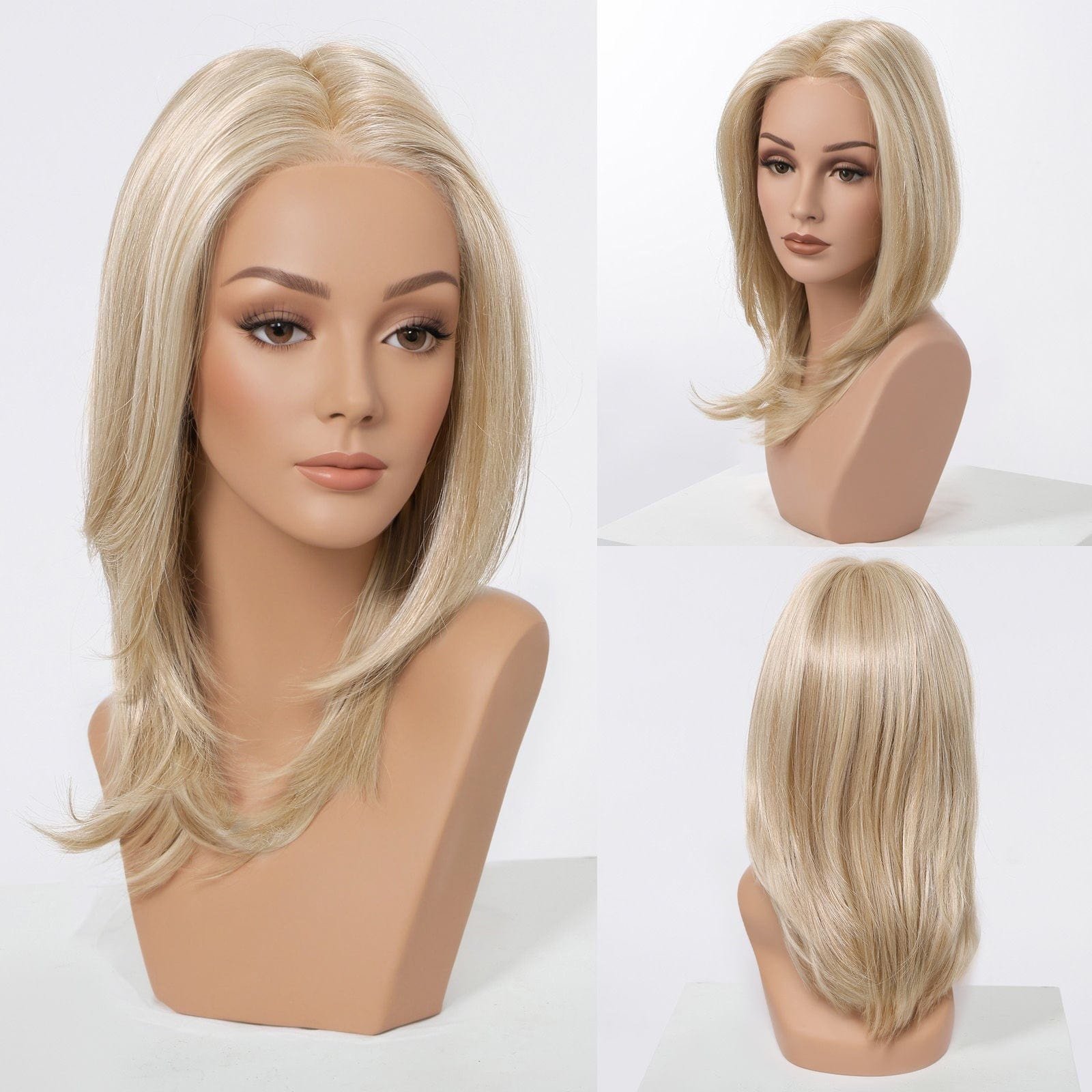 Addison-HAIRCUBE Mono Lace Front Free Part Wolf Cut Synthetic Wig 7 Shades 16 In