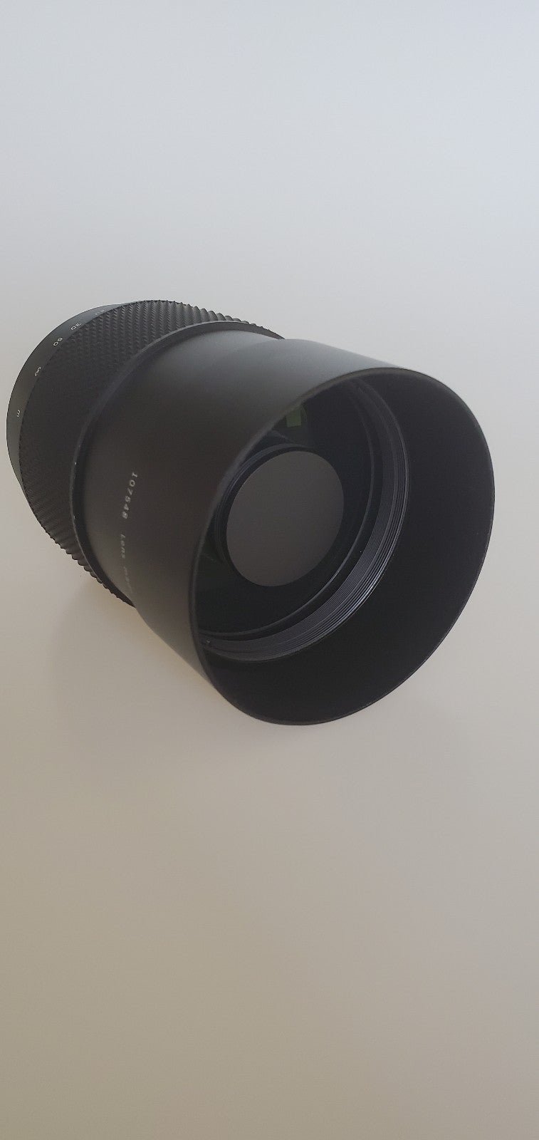 Olympus Zuiko 500mm reflex lens
