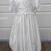 White Satin Toddler/Baby Girl Blessing/Baptism/Christening/Flower Girl Dress